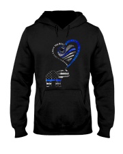Back the blue Hooded Sweatshirt tile