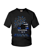 Supporting the paws Youth T-Shirt tile