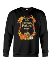 One thankful police mom Crewneck Sweatshirt tile