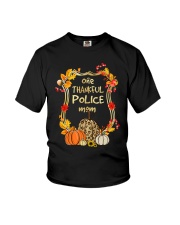 One thankful police mom Youth T-Shirt tile