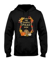 One thankful police mom Hooded Sweatshirt tile