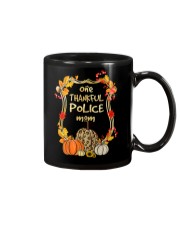 One thankful police mom Mug tile