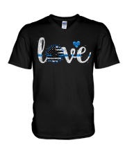 Love V-Neck T-Shirt tile
