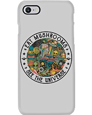 Eat mushrooms Phone Case tile