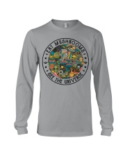 Eat mushrooms Long Sleeve Tee tile