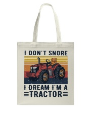 I don't snore Tote Bag tile