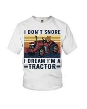 I don't snore Youth T-Shirt tile