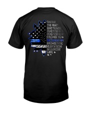 Promise to love the heart behind this badge Classic T-Shirt tile