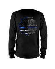 Promise to love the heart behind this badge Long Sleeve Tee tile