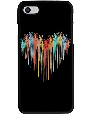 Crawfish heart Phone Case tile