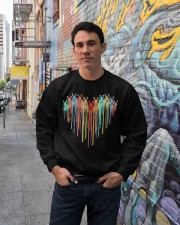 Crawfish heart Crewneck Sweatshirt lifestyle-unisex-sweatshirt-front-2
