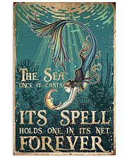 The sea once it casts 11x17 Poster front