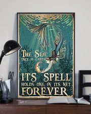 The sea once it casts 11x17 Poster lifestyle-poster-2