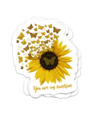 Sunflower sticker Sticker - 4 pack (Vertical) front