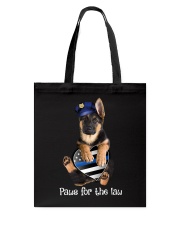 Paws for the law Tote Bag tile