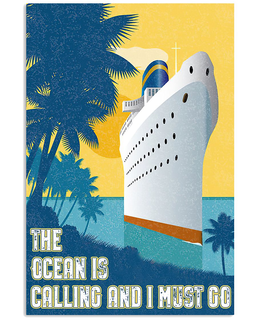 The ocean is calling 11x17 Poster