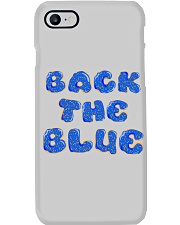 Back the blue Phone Case tile