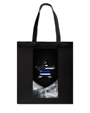 Back the blue Tote Bag tile