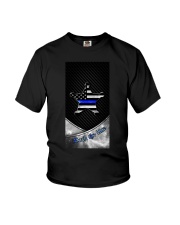 Back the blue Youth T-Shirt tile