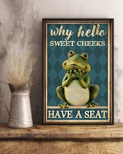 Sweet cheeks have a seat 11x17 Poster lifestyle-poster-3