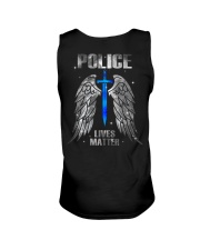 Police lives matter Unisex Tank tile