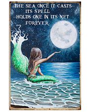 The sea once it casts its spell 11x17 Poster front