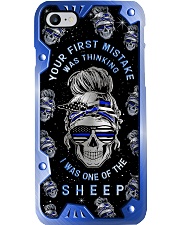 Your first mistake Metal Pattern Print Phone Case i-phone-7-case