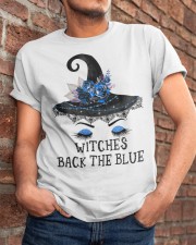 Witches back the blue Classic T-Shirt apparel-classic-tshirt-lifestyle-26