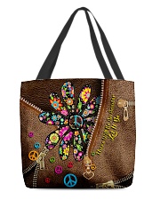 There Will Be An Answer Leather Pattern Print All-over Tote front