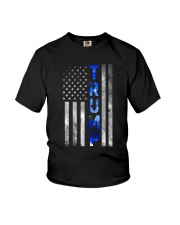 Blue line Youth T-Shirt tile