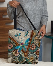 Dragonfly mandala All-over Tote aos-all-over-tote-lifestyle-front-10