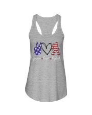 America love Independence day Ladies Flowy Tank tile