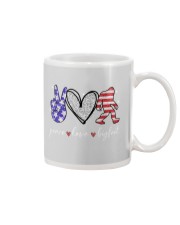 America love Independence day Mug tile