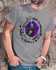Witch by nature Halloween Classic T-Shirt lifestyle-mens-crewneck-front-4