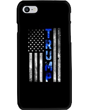 Blue line Phone Case tile