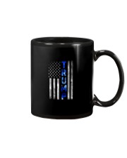 Blue line Mug tile