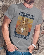 That what I do I drink Gin Classic T-Shirt lifestyle-mens-crewneck-front-4