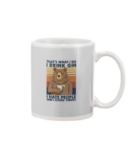 That what I do I drink Gin Mug tile