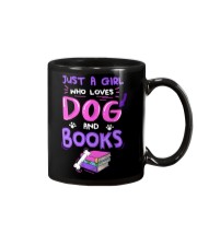 Just a girl who loves dogs books Mug tile