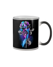 Rheumatoid arthritis awareness rose Color Changing Mug tile