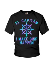 El capitan I make ship happen Youth T-Shirt tile