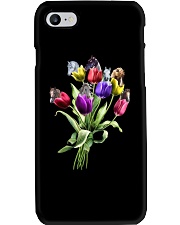 Tulips and horses Phone Case tile