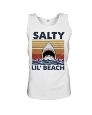 Salty lil' beach Unisex Tank tile