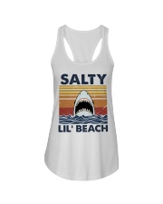 Salty lil' beach Ladies Flowy Tank tile