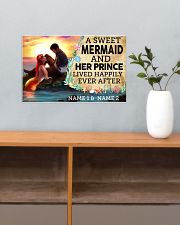 A Sweet Mermaid And Her Prince Lived Happily Ever 17x11 Poster poster-landscape-17x11-lifestyle-24