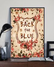 Back the blue 11x17 Poster lifestyle-poster-2