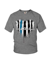 Back the blue Youth T-Shirt tile