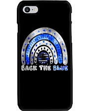 Back the blue Phone Case tile