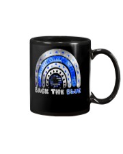 Back the blue Mug tile