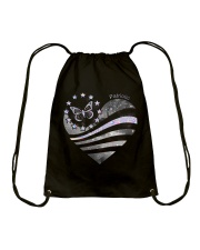 In my heart Independence day Drawstring Bag tile